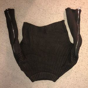 Green sweater